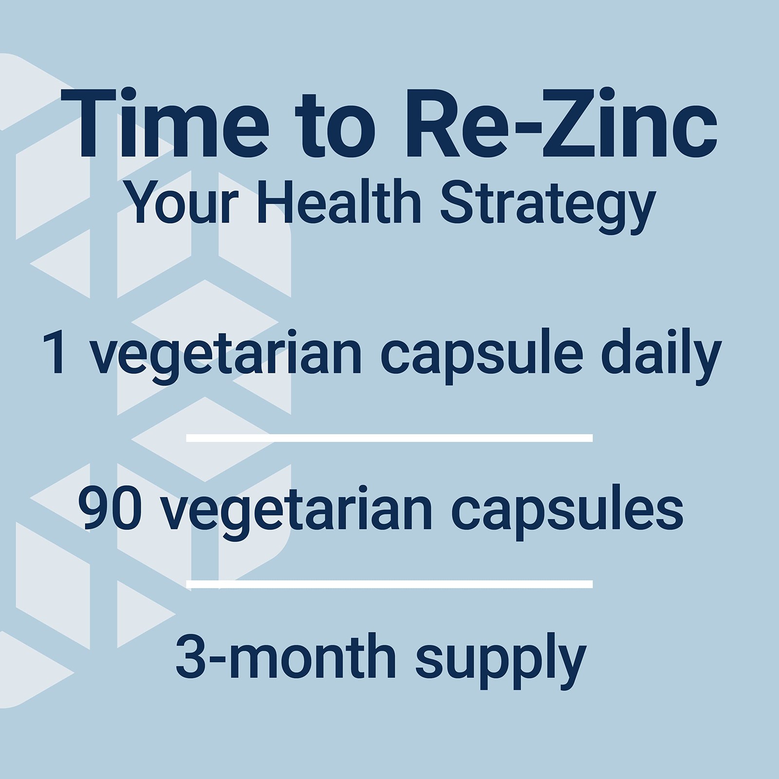 Life Extension Zinc Caps, zinc 50 mg, 90 Count (Pack of 1), Off White