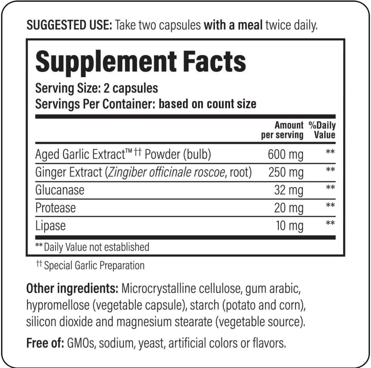 Kyolic Candida Cleanse & Digestion Formula 102 (200 vegetarian capsules)