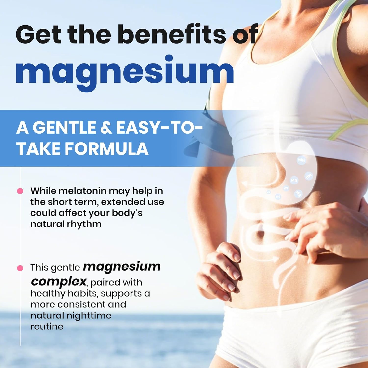 DeepCalm Magnesium Complex for Women ?C 15-in-1 Glycinate & Citrate Capsules