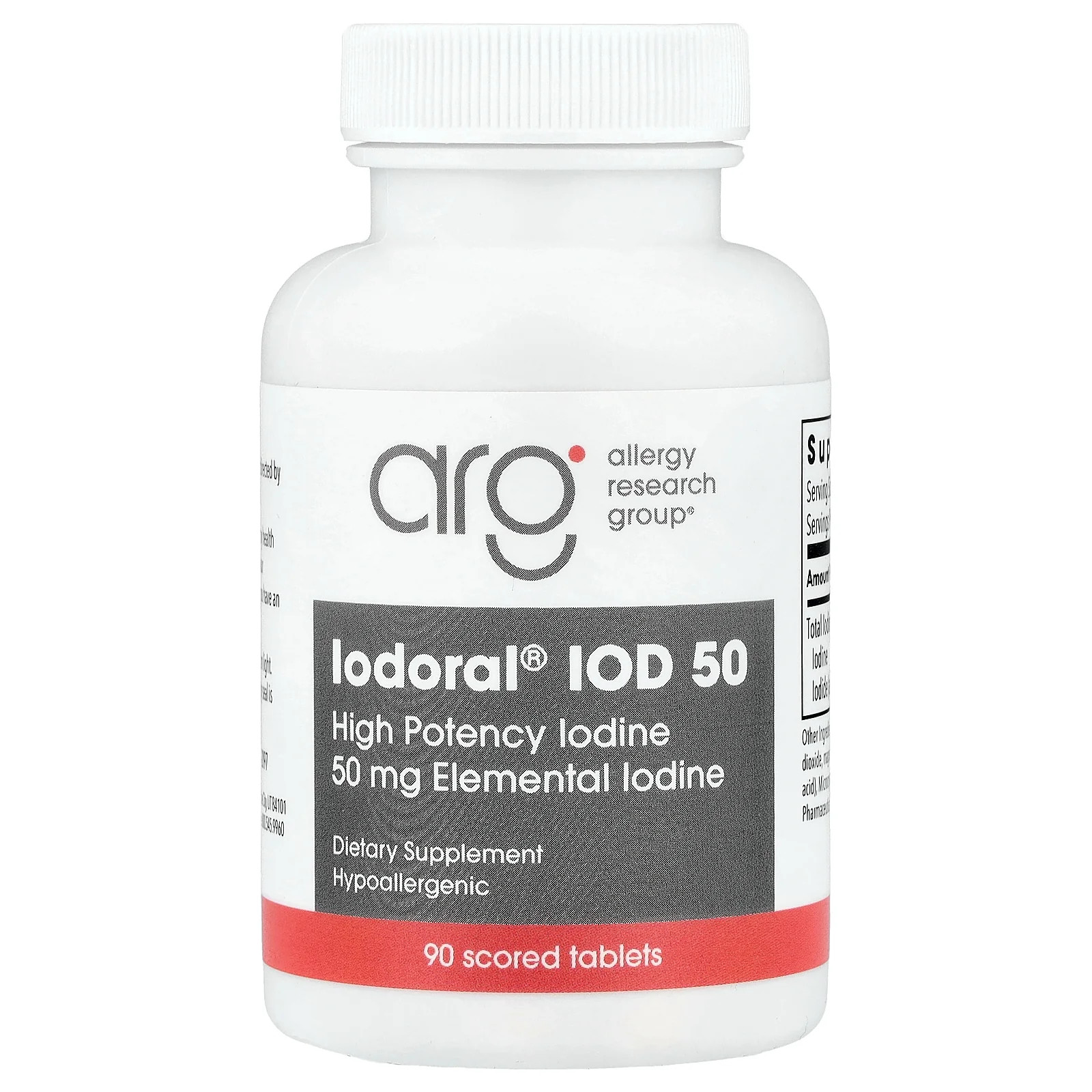 2 X Optimox, Iodoral� IOD 50, 50 mg, 90 Scored Tablets