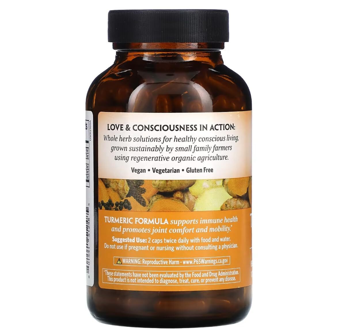 1/2027 ORGANIC INDIA Turmeric Curcumin with Black Pepper – Organic Turmeric & Cu