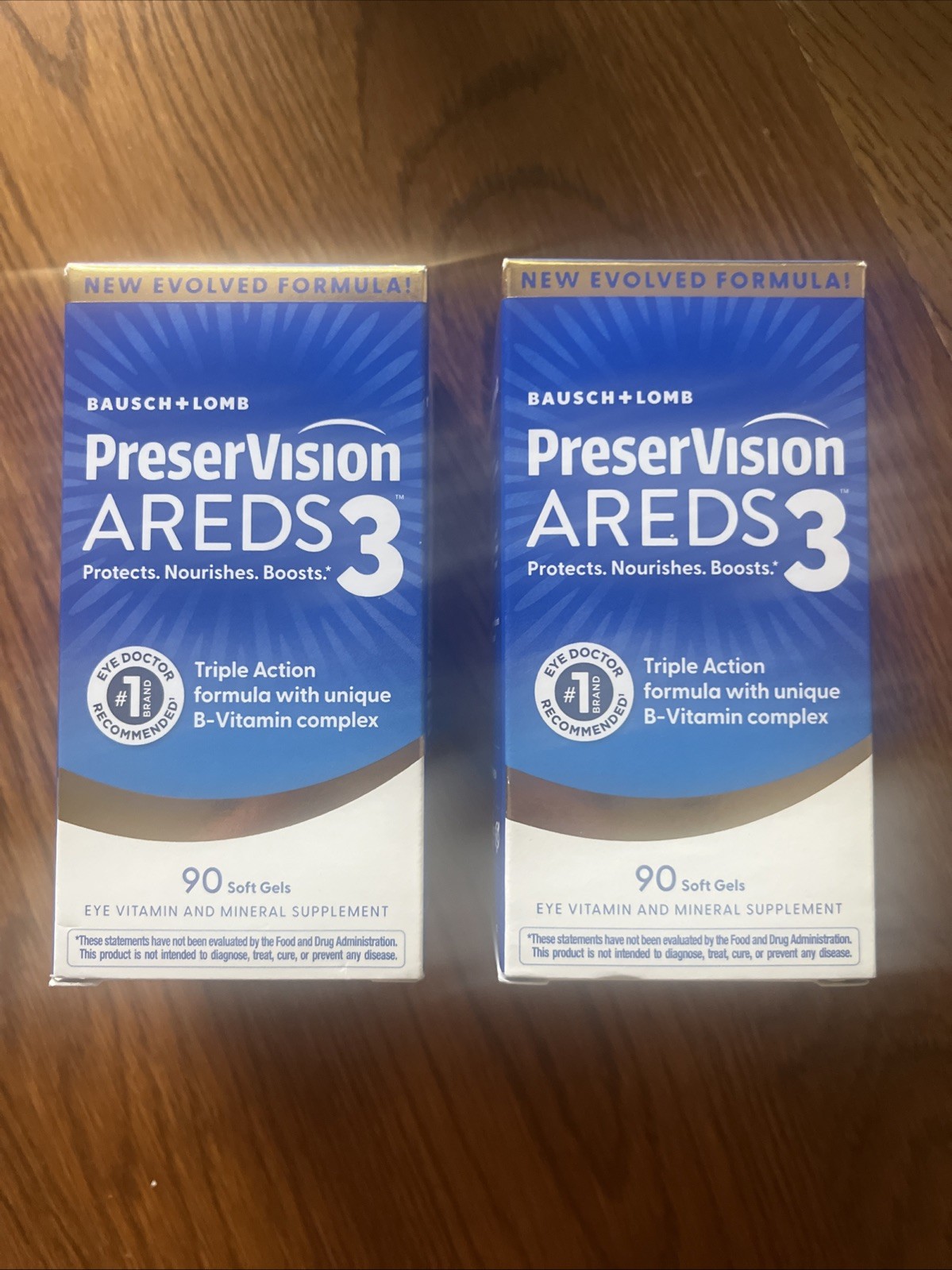 PreserVision AREDS 3 Eye Vitamin Soft Gels 2-pack Ex 12/2027