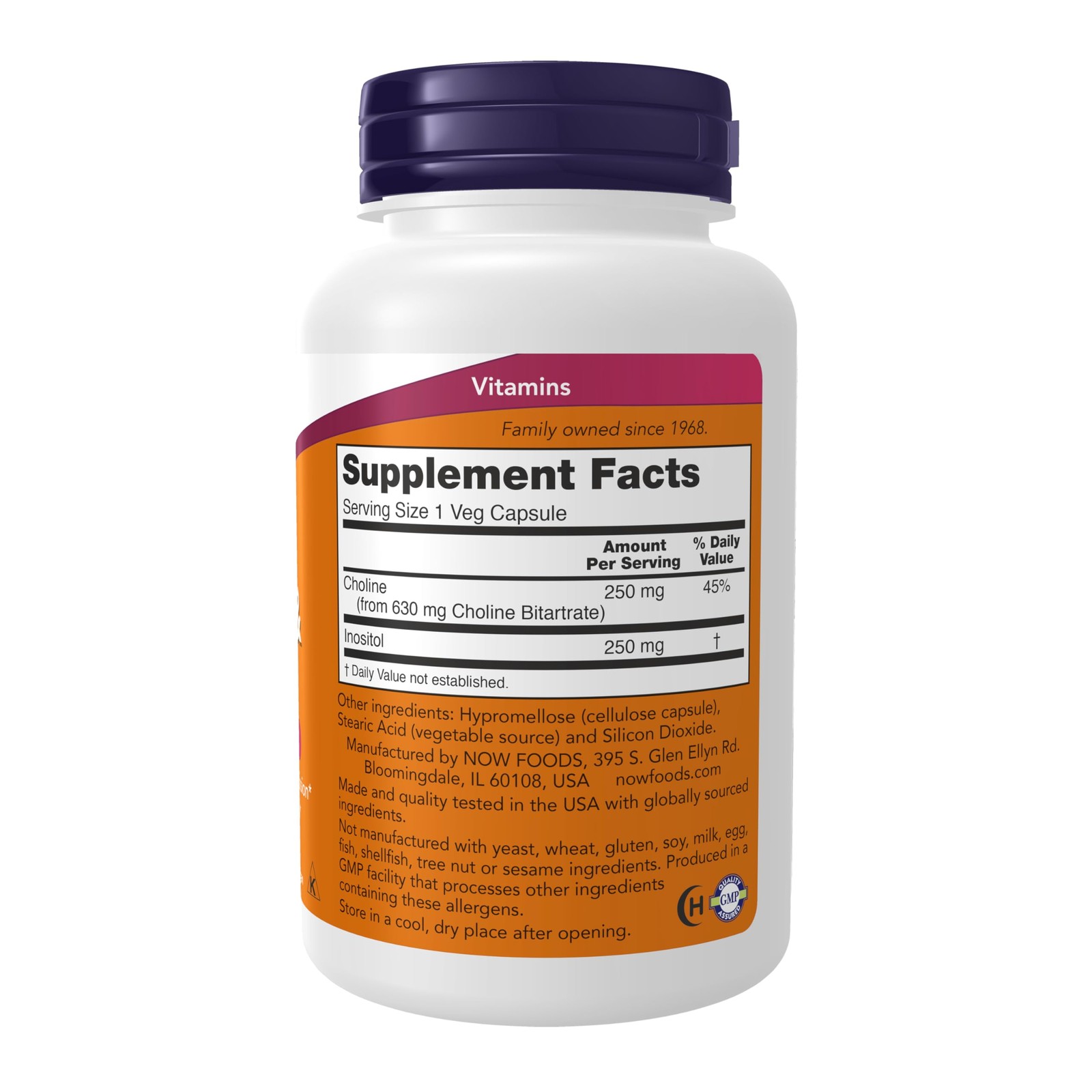 Choline Inositol Supplement For Nerve Transmission And Fatty Acid Metabolism …