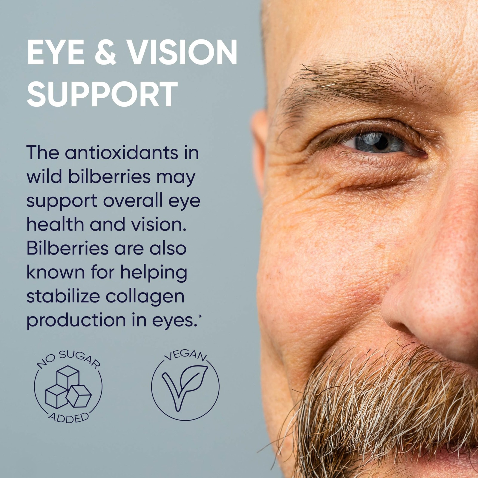 Wild Bilberry Extract for Eyes USDA Organic 3.4oz Bottle of Liquid Bilberry A…