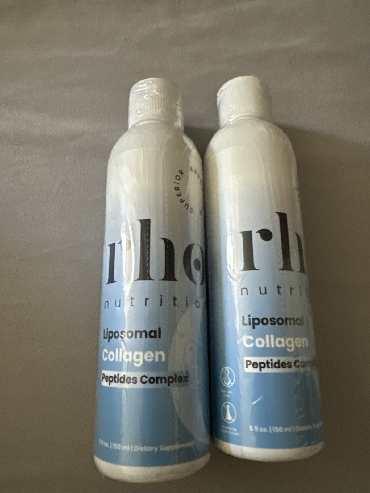 Rho Nutrition Liposomal Collagen Peptides – Liquid 5oz (lot of 2) exp 9/27