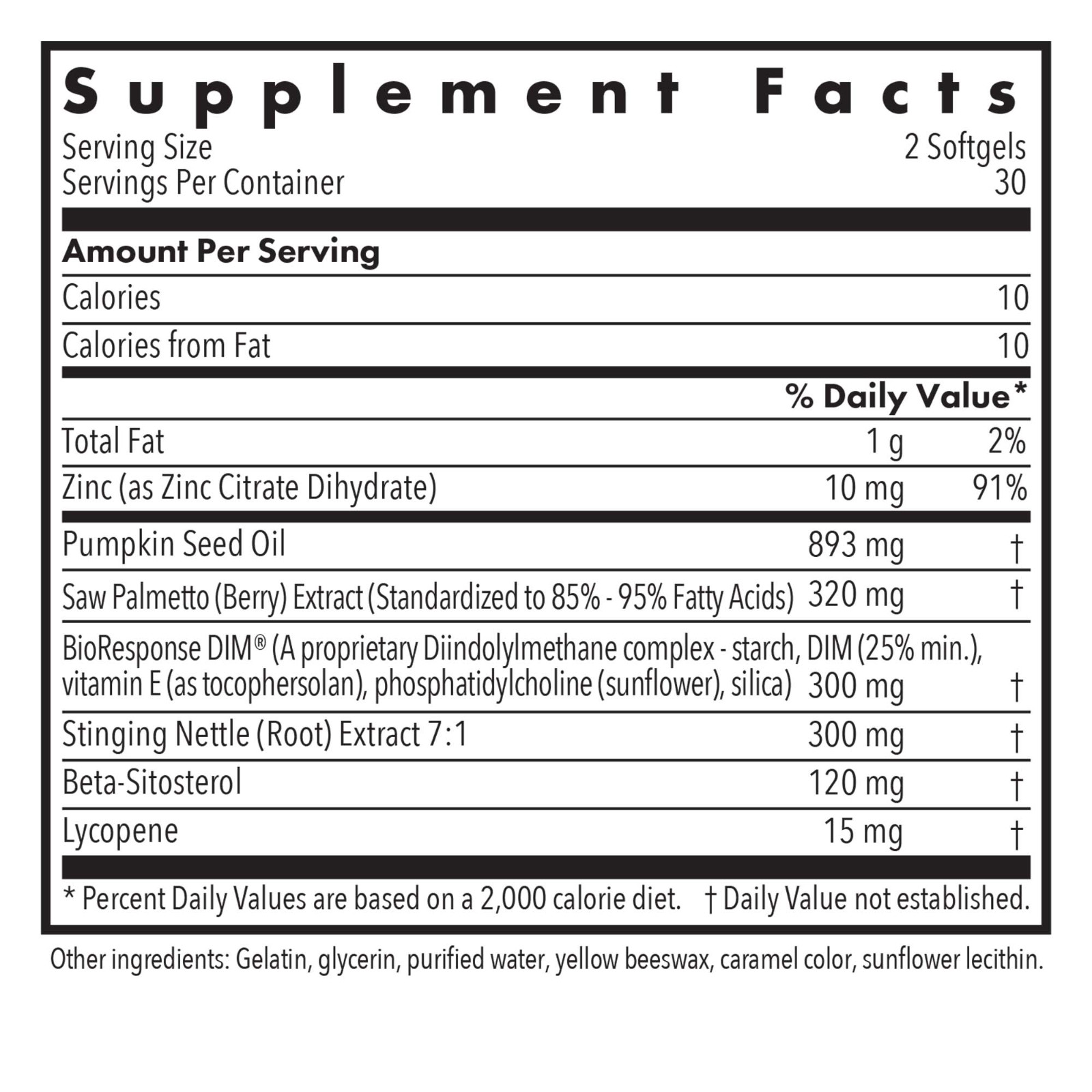 Allergy Research Group DIM Palmetto Detox Formula – 60 Softgels – Free Shipping