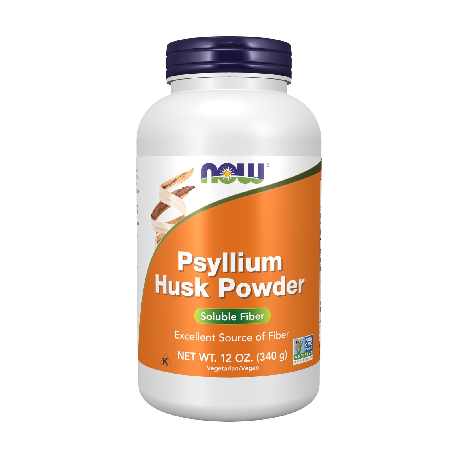 NOW Foods Supplements, Psyllium Husk Powder, 12 Ounce (Pack of 1), No Color