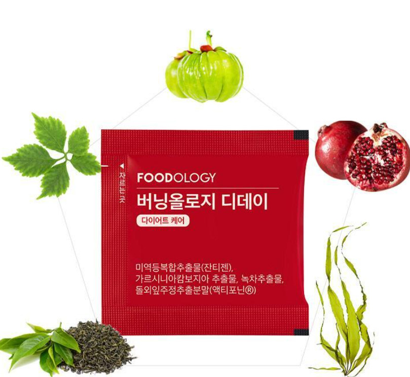 Foodology Choleology Burningology D-Day 3.8g*5 packs (5 days) K-Beauty
