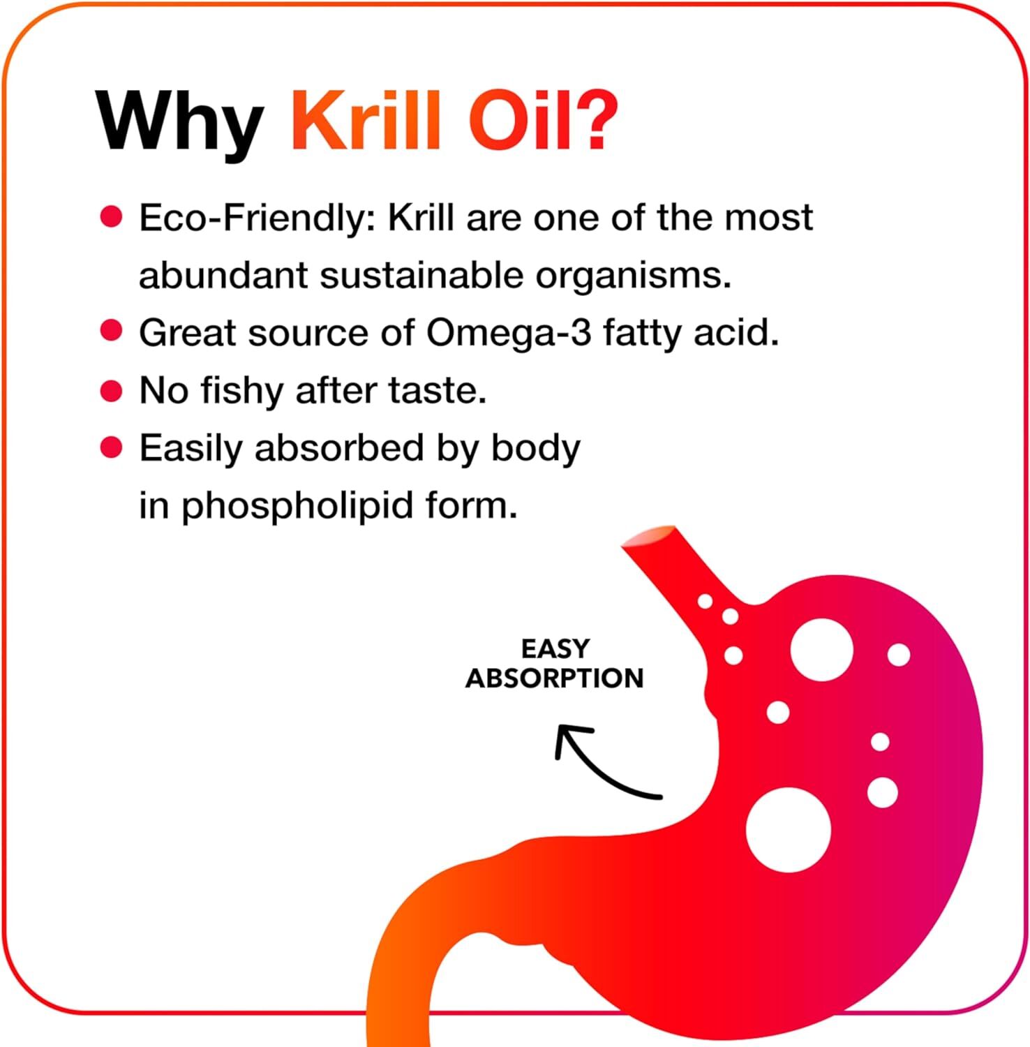 – Omega-3 Krill Oil 350Mg Softgels (130 Count in a Bottle), EPA & DHA Omega-3 Fa