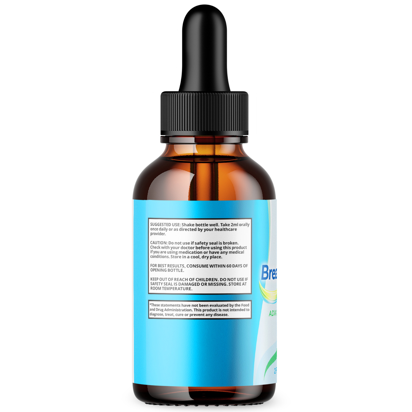(5 Pack) BreathEaseX Drops Advanced Lungs Support Breath EaseX 150 Servings