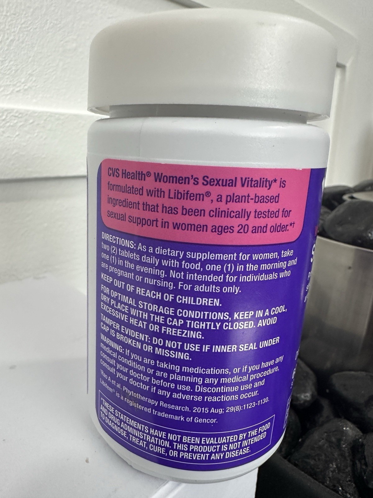 Women’s Sexual Vitality Dietary Supplement 60 Tablets 30-Day Supply.EXP 07/2027