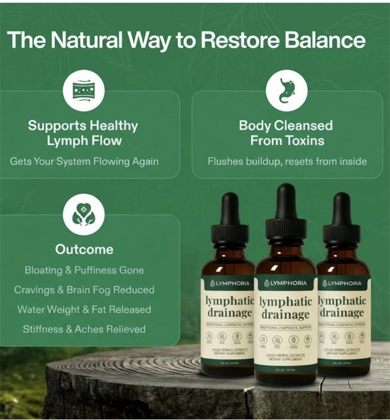 1-3Pack Lymphatic Drainage Drops – pure Lymphatic Drainage Supplement~ 20%OFF