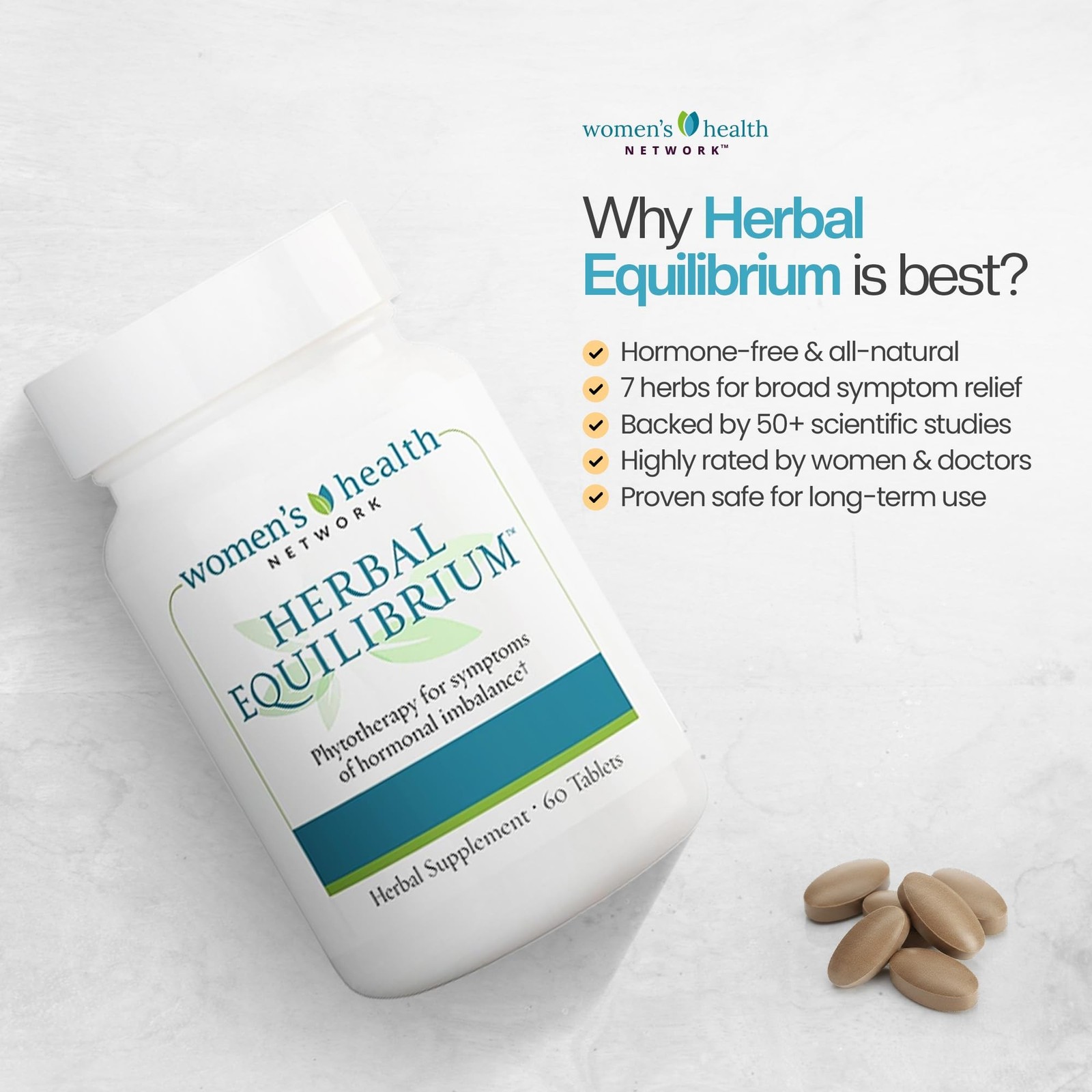 Herbal Equilibrium™ – Natural, Full-Spectrum Relief for Peri/Menopause Sym