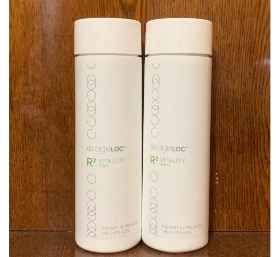 2 PACK Nu Skin ageLoc VITALITY replaced by ageLOC R2 Day 180 Caps 12/2028