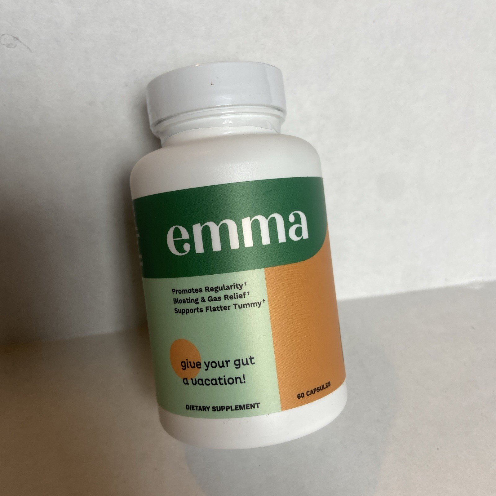EMMA Gut Health Gas & Bloating Constipation Leaky Gut Repair 60 Capsules 06/25