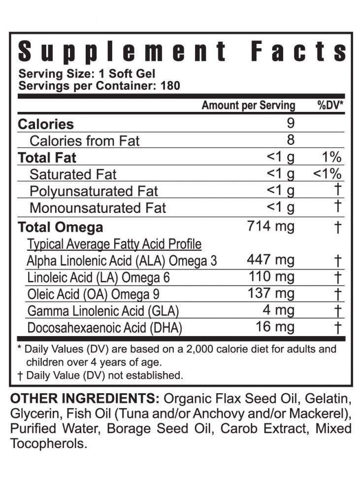Youngevity Dr. Wallach Ultimate EFA™ – 180 Soft Gels