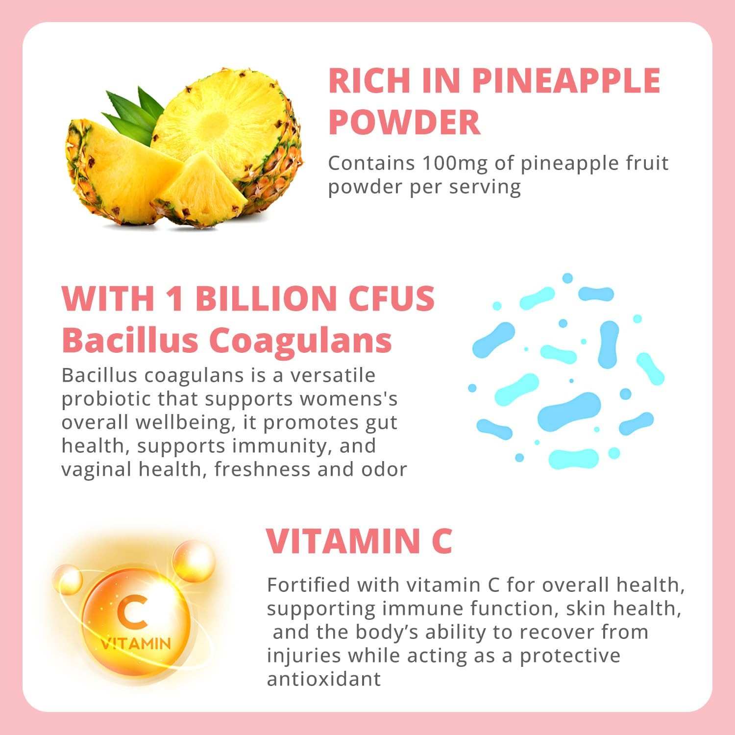 Premium Feminine Balance Gummies – Women’s pH Balance & Vaginal Probiotics Su…