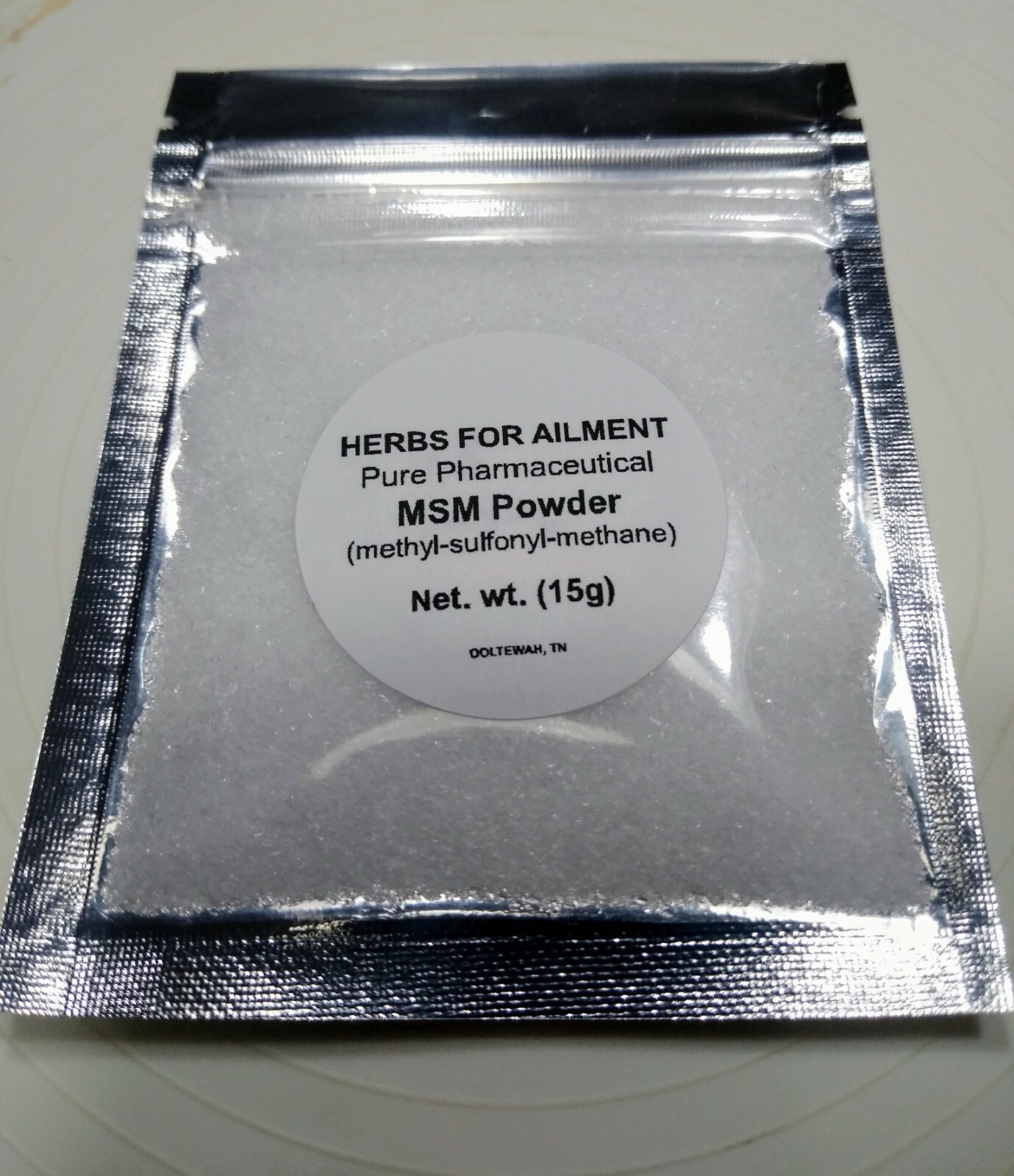 Organic Sulfur Crystals MSM 100% Pure-JOINT PAIN, ARTHRITIS RELIEF Potent