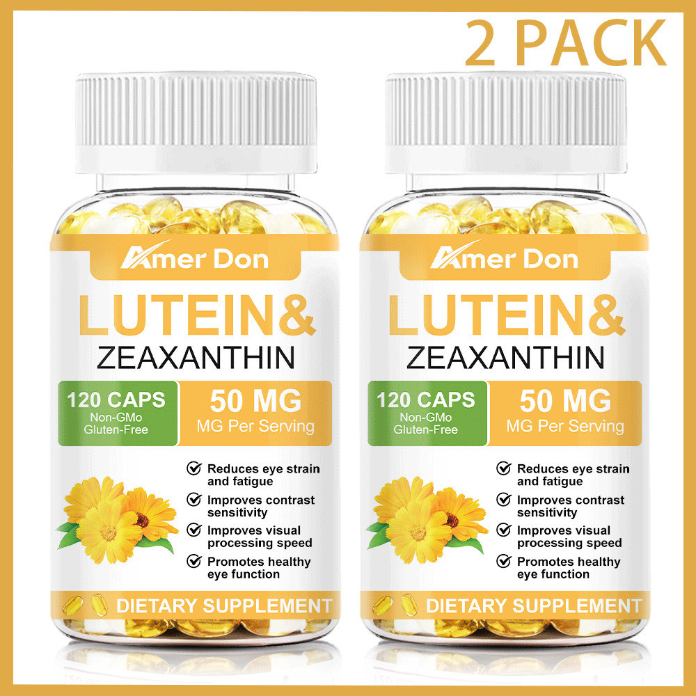 Eye Health Supplement w/ Lutein and Zeaxanthin for Vision Care & Eye Strain