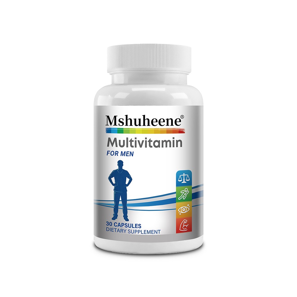 Multivitamin Supplement For Men,Daily Energy,Immune,Heart Support 30/60/120 Caps