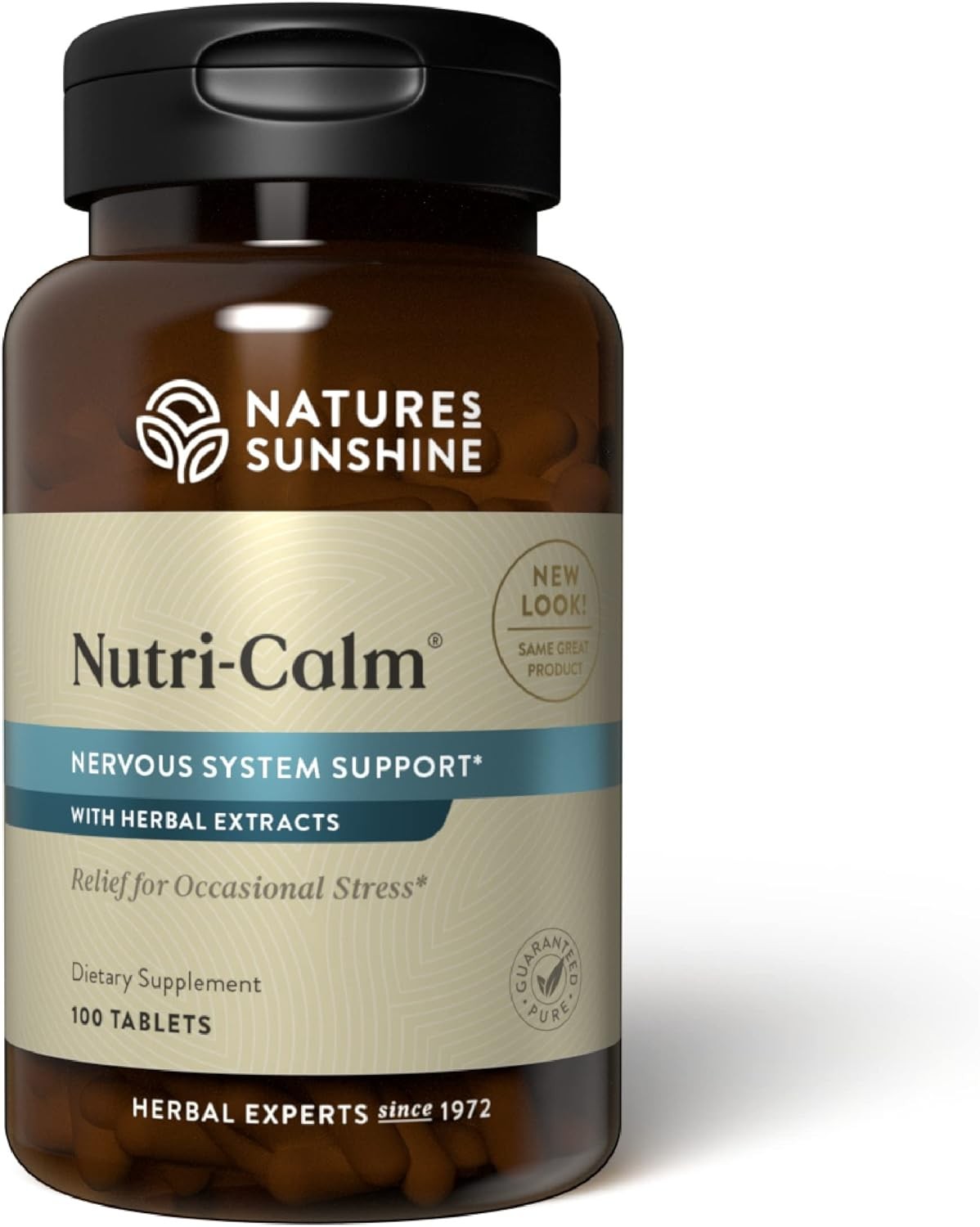 Nature’s Sunshine Nutri-Calm- Herbal Stress Relief 100 Count (Pack of 1)