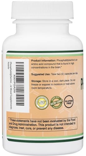 Suplemento De Fosfatidilserina 300 Mg Por Porcion, Fabricado En Los Ee. Uu.,…