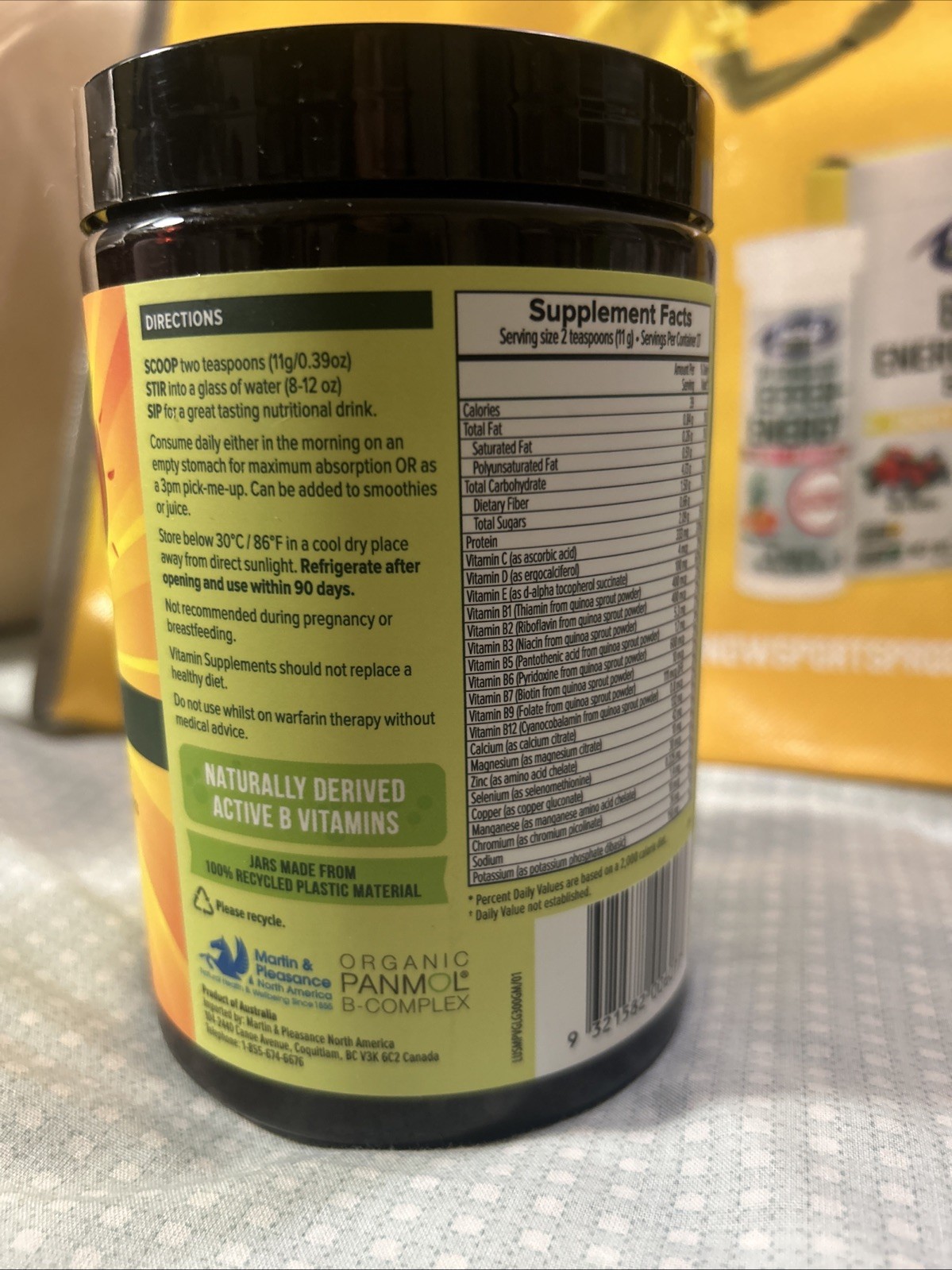 Pack Of 2 Vital All-In-One Daily Multi Nutrient Original &Lemon Ginger