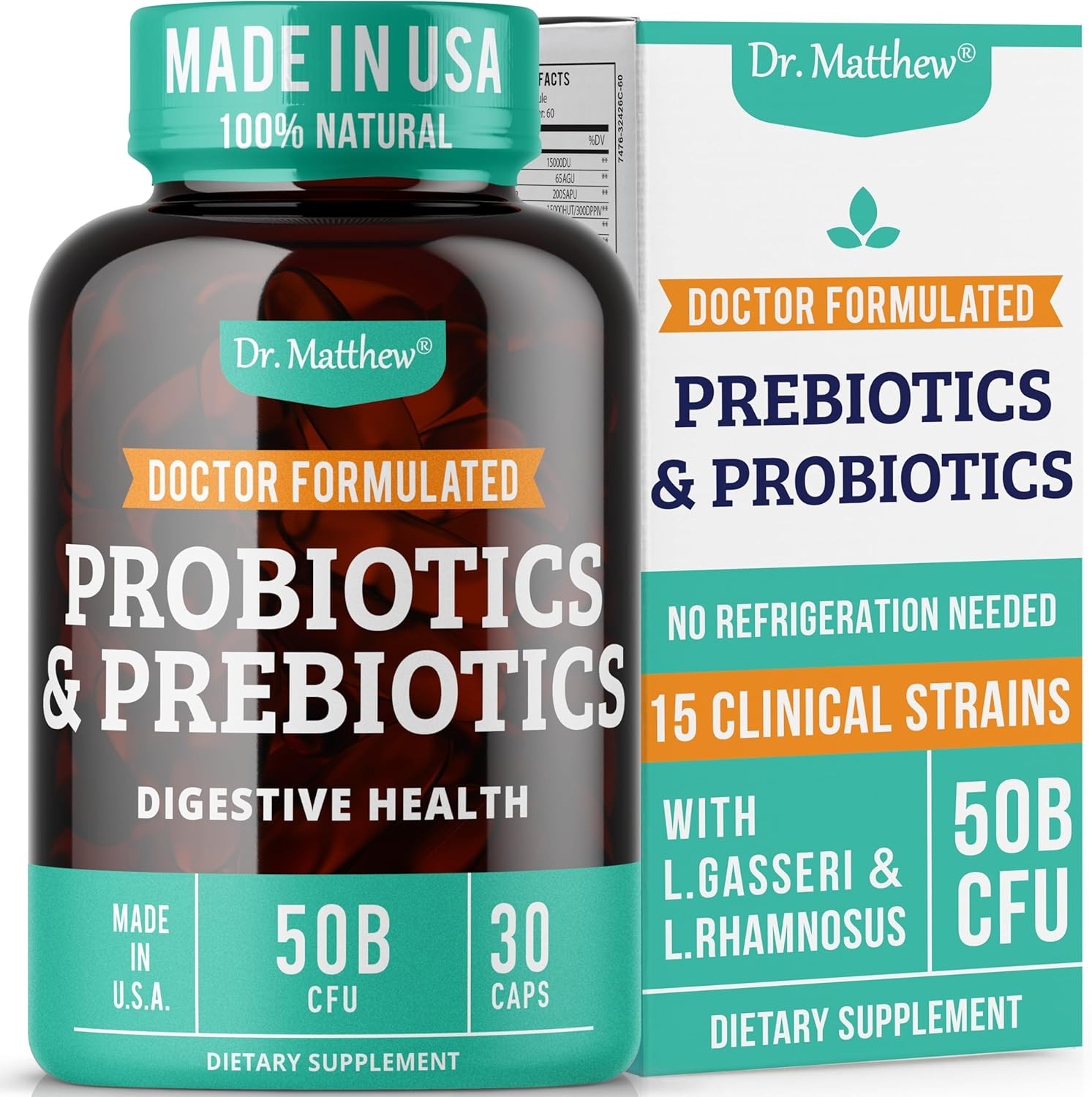 Prebiotics and Probiotics: Lactobacillus Gasseri, Lactobacillus Rhamnosus, Pl…