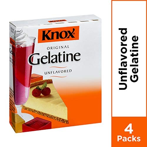 Unflavored Gelatin, 4 Count (Pack of 12)