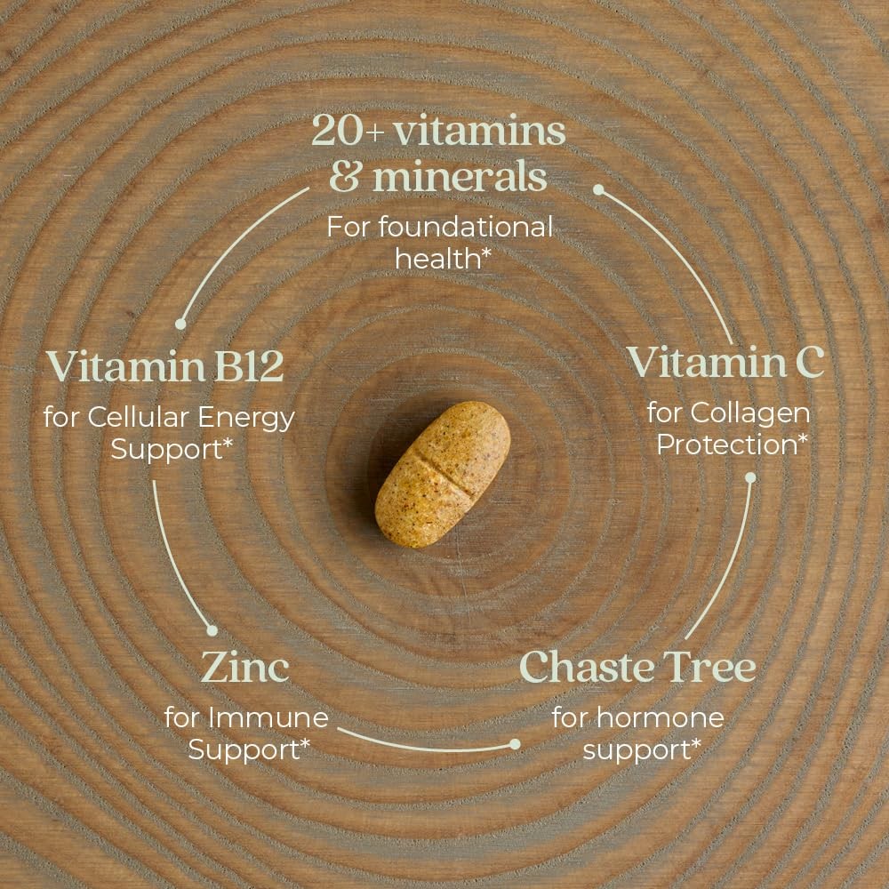 New Chapter Women’s Multivitamin 40+, extra B6 & 96 Count (Pack of 1), Multi
