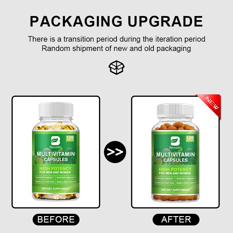Multivitamin Highest Potency Daily Vitamins & Minerals Supplement 120 Capsules