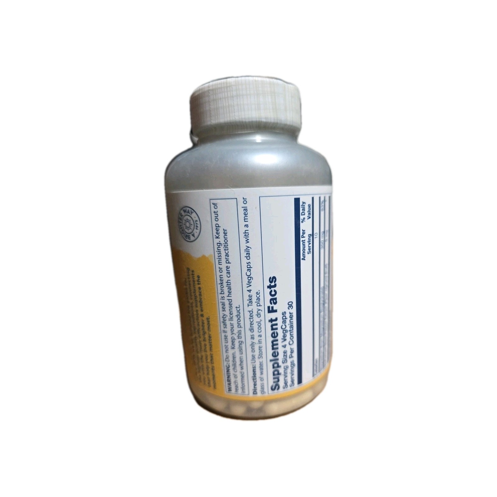 Solaray Magnesium Glycinate 350 mg 120 VegCaps Higher Absorption Exp: 2028