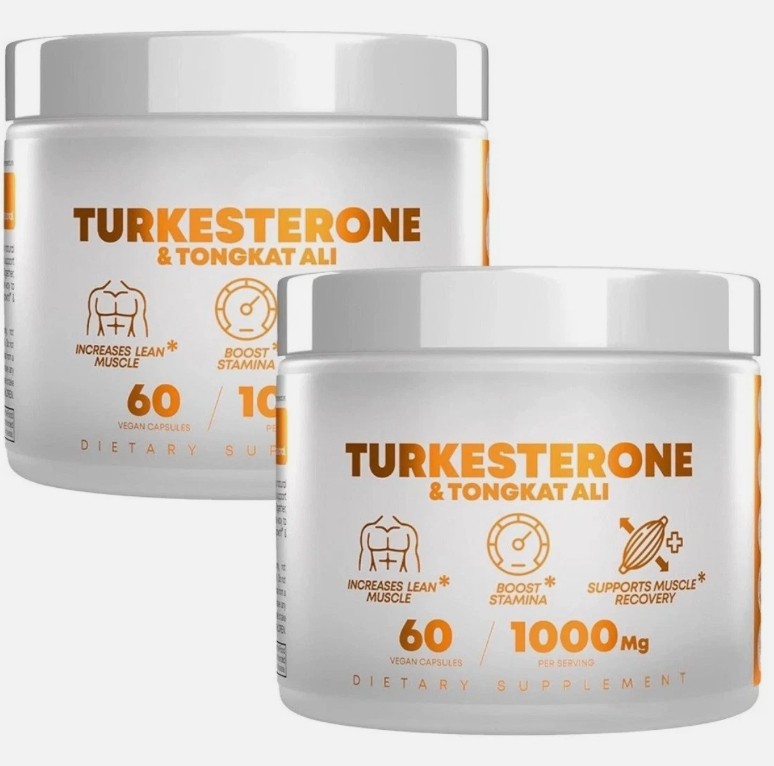 Capsules) Turkesterone 3PCS & Recovery Supplement Lean Muscle Growth 1000mg(60