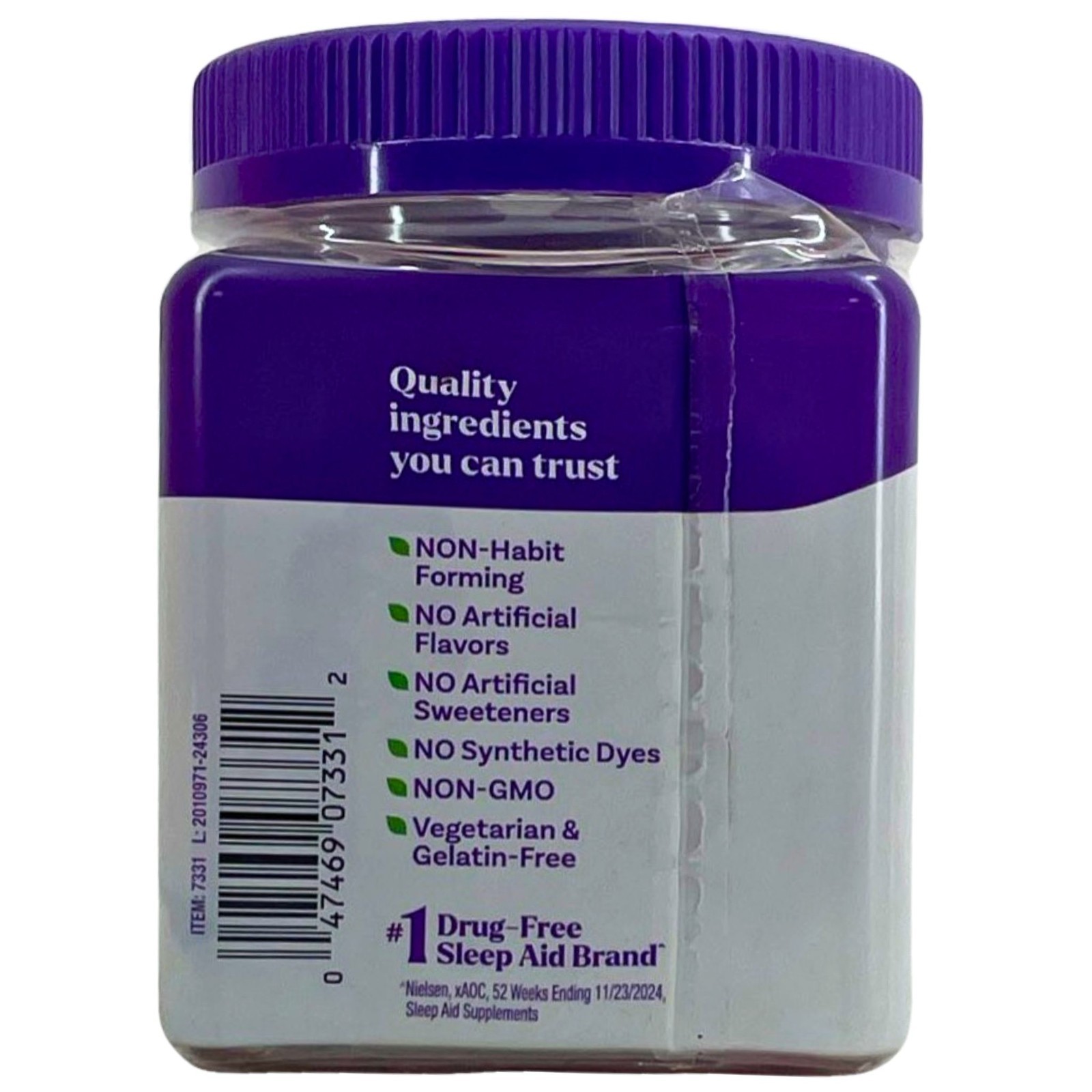 Natrol Melatonin 10mg Strawberry 90 Gummies 5 Pack New Exp 08/2026