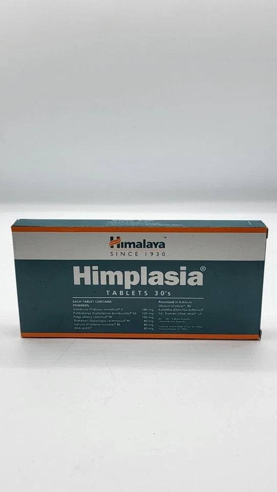 Himalaya Himplasia Pack 5 150tablets OFFICIAL USA HERBALS MEN’S HEALTH FRESH NEW