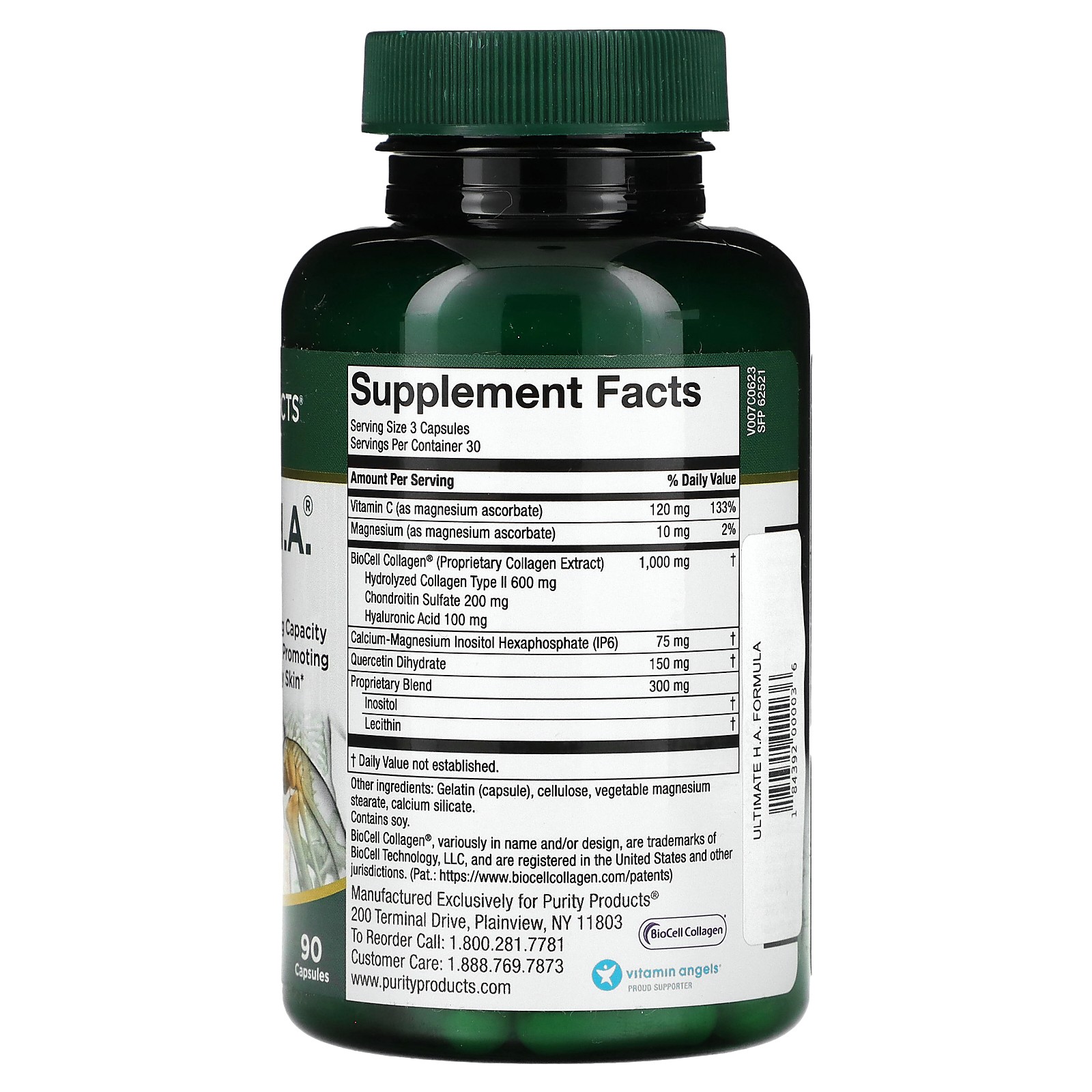 Ultimate H.A. Formula, 90 Capsules