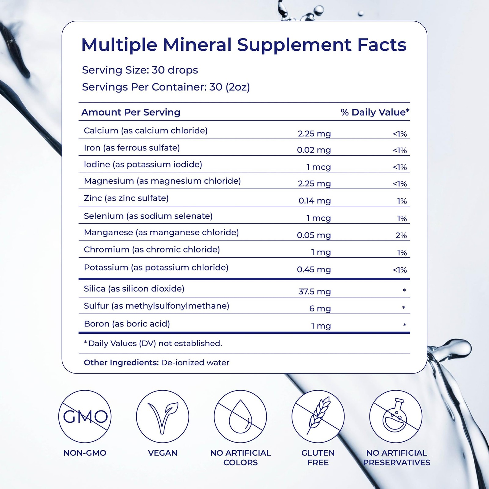 Eidon Ionic Minerals Eidon Multiple Minerals Supplement – Ionic Trace Mineral