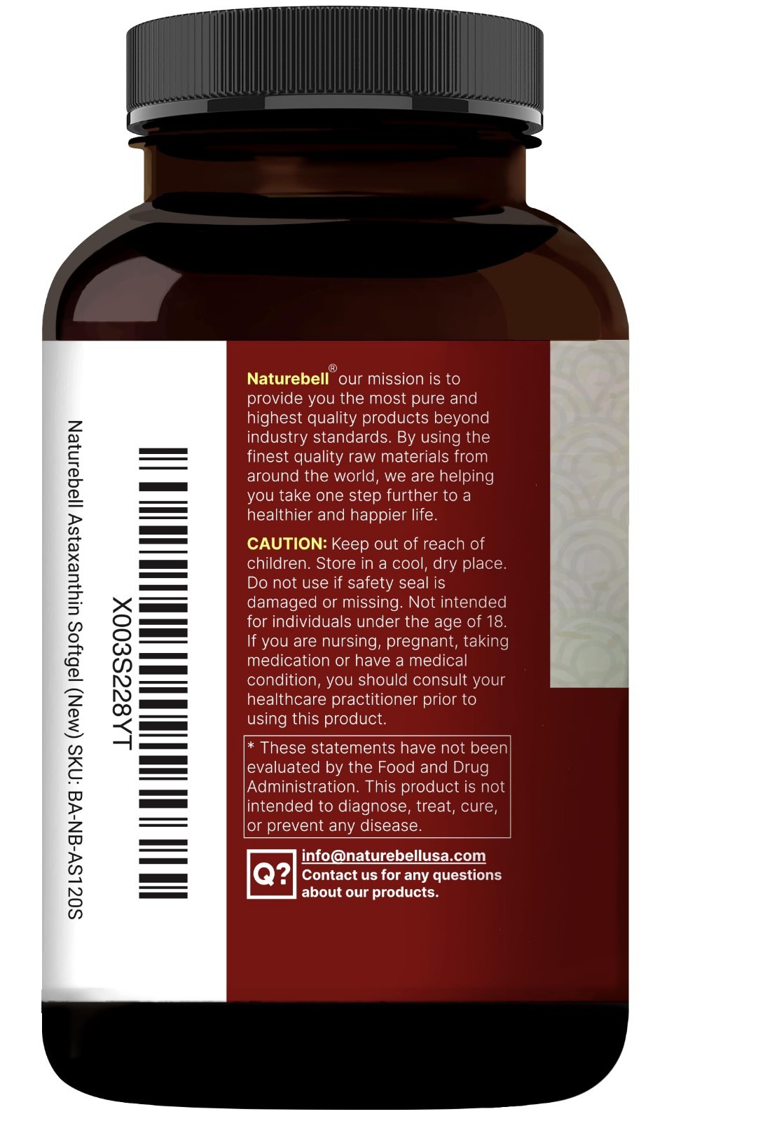 Maximum Strength Astaxanthin 12mg – 240 Softgels, Natural Antioxidant, Non-GMO,