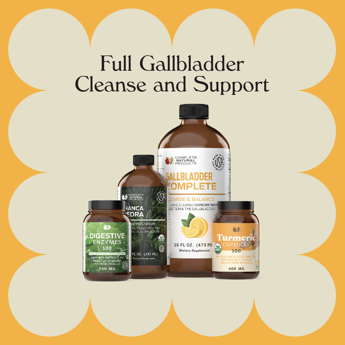 Gallbladder Complete Bundle – Full Gallbladder Cleanse Support
