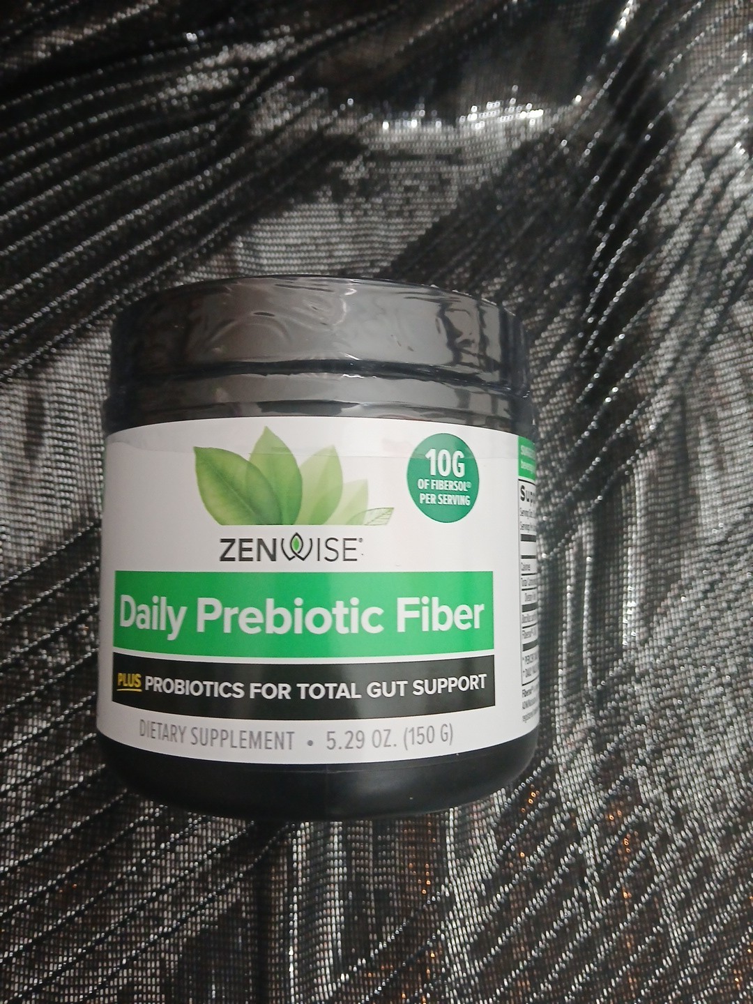 Zenwise Daily Prebiotic Fiber Plus Probiotics For All Total Gut Support