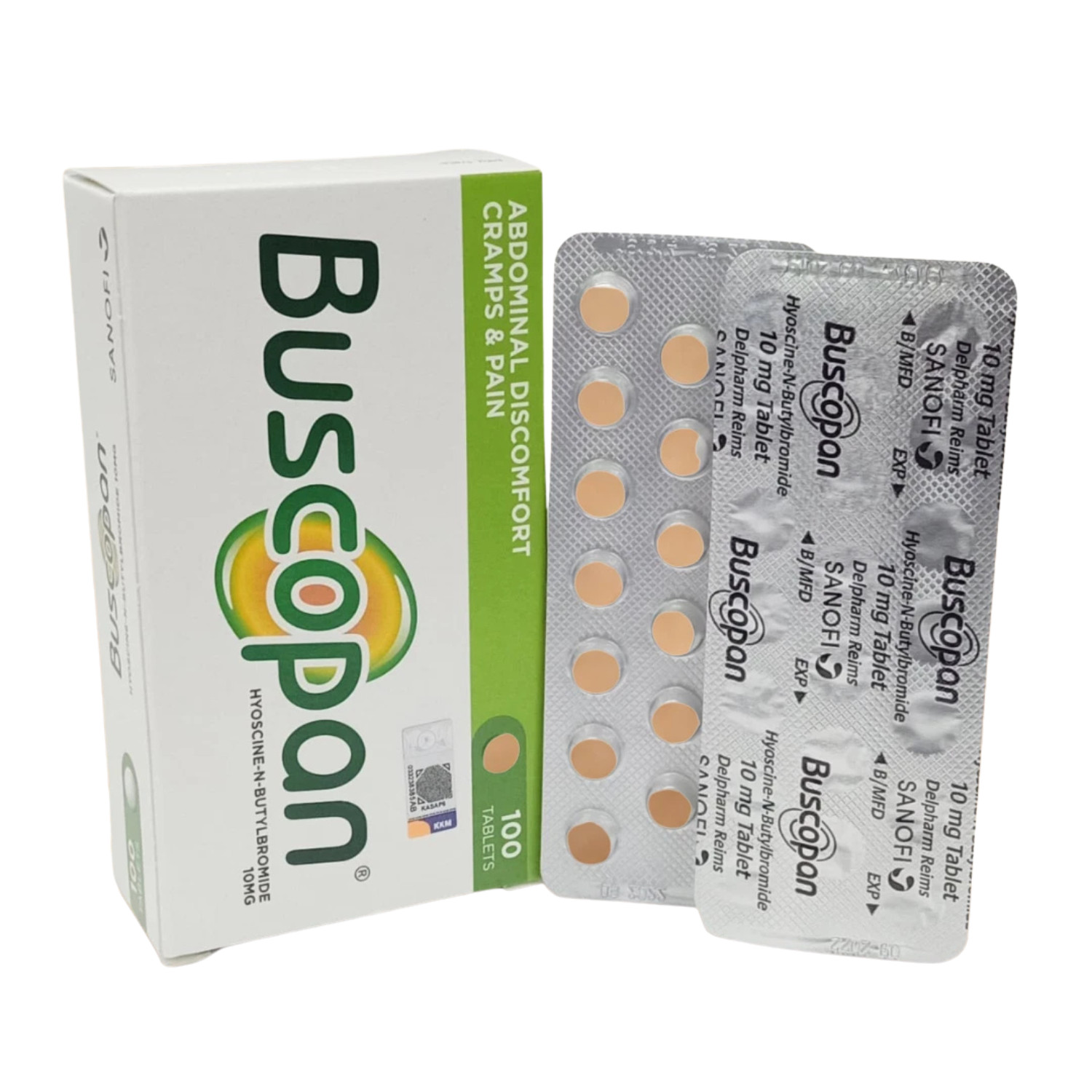 10mg 100 tablets Irritable Stomach Discomfort Cramps Pain Relief