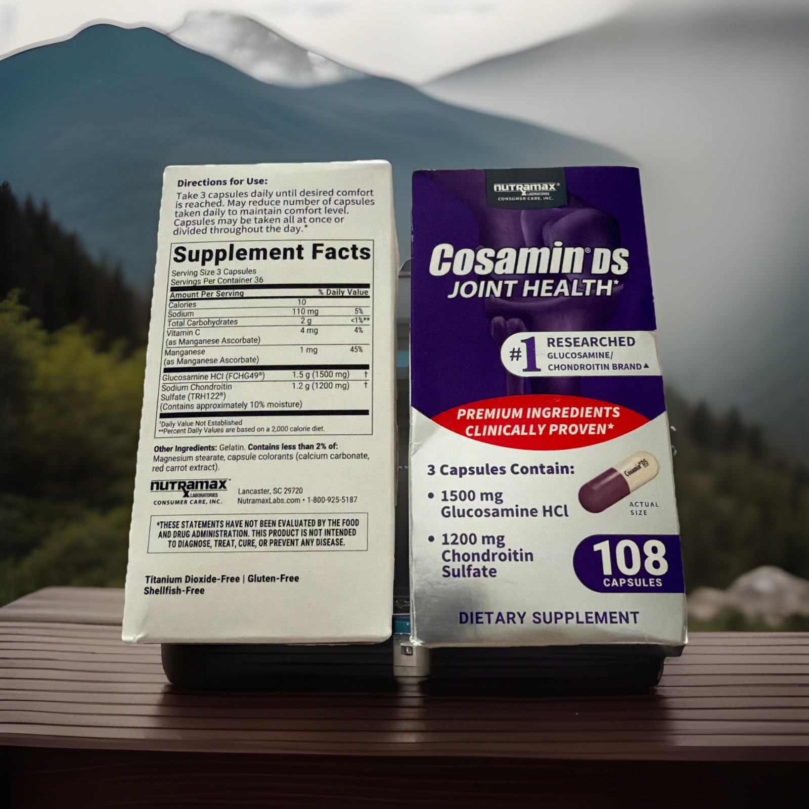 Cosamin DS Joint Health Dietary Supplement 2 Boxes – 216 Capsules. Exp 12/29+