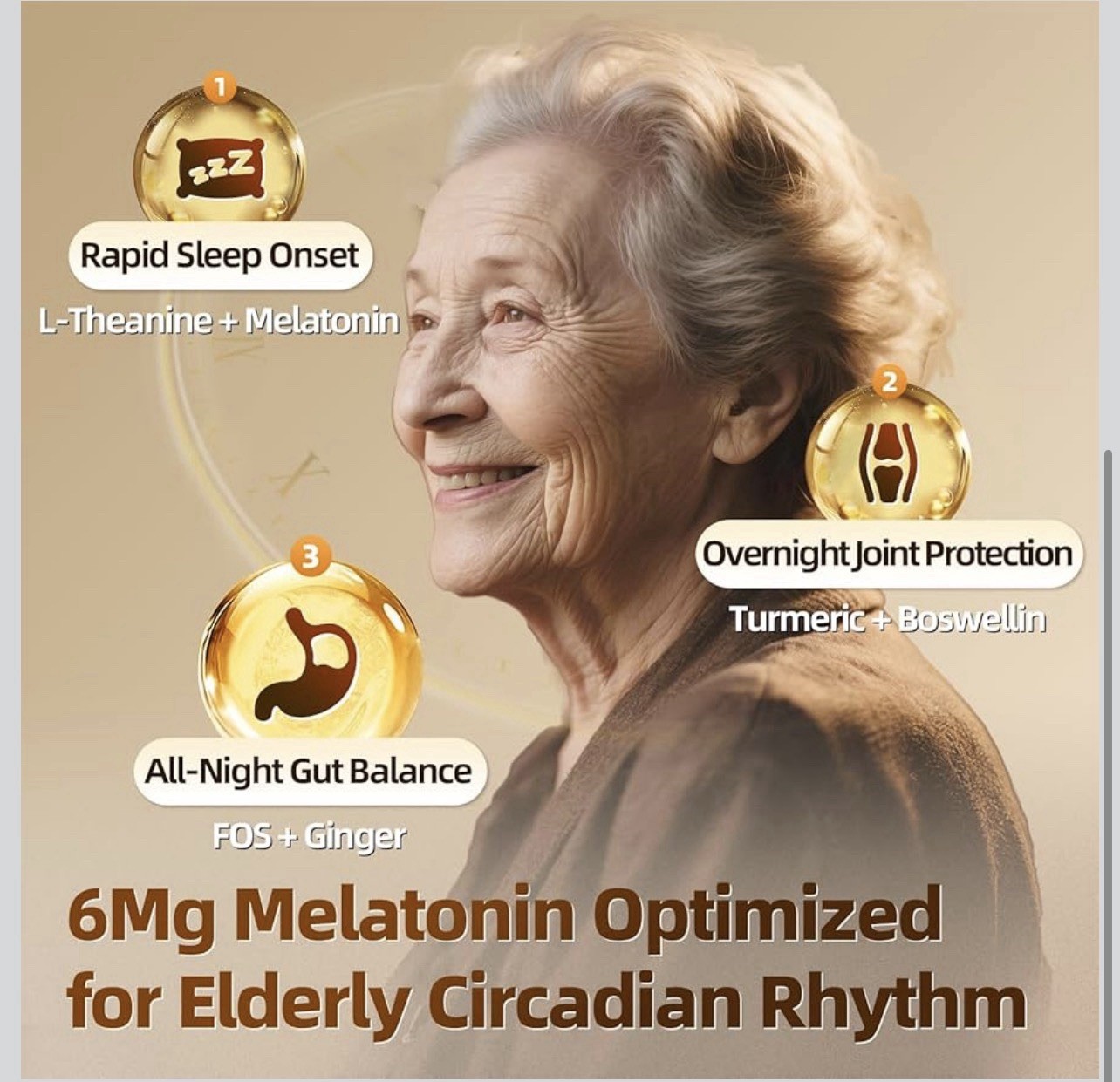 GPGP Green People Men’s &women 50+ Melatonin 120 Capsules New