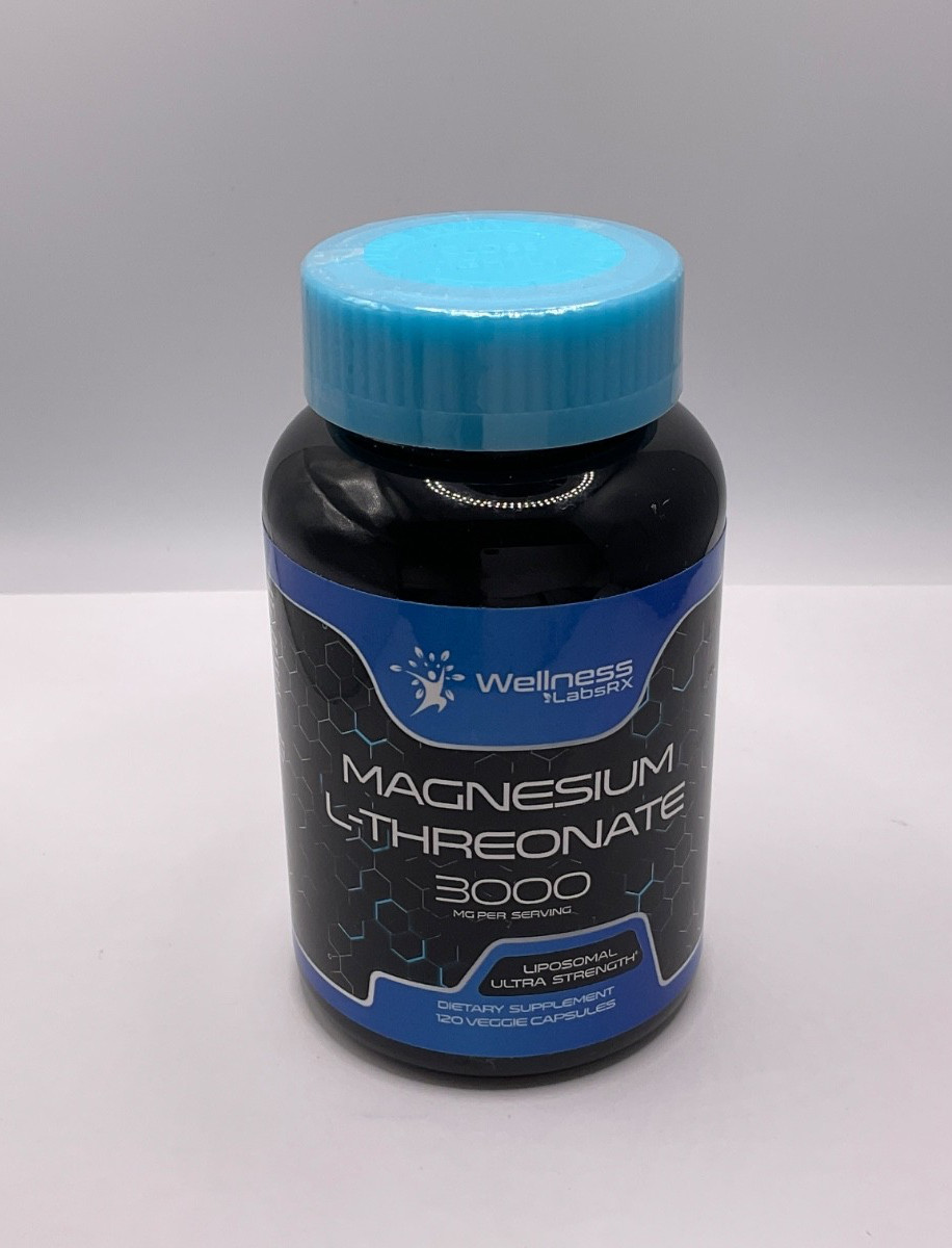 Wellness LabsRX Magnesium L-Threonate 3000 Mental Focus 120 caps Exp: 10/26
