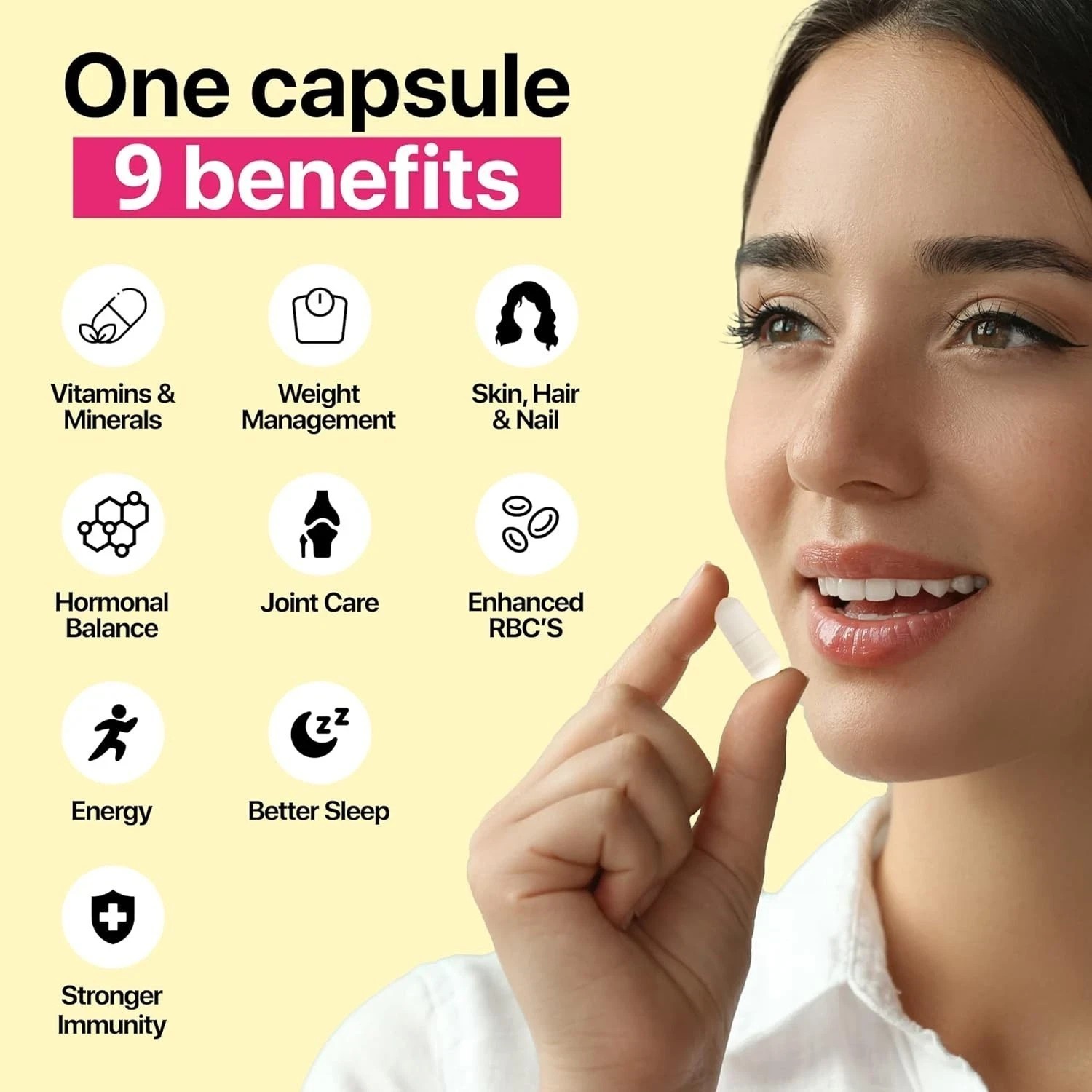 Nature’s Island Multivitamin For Women, (60 Capsules) – 100% RDA of all Vitamins