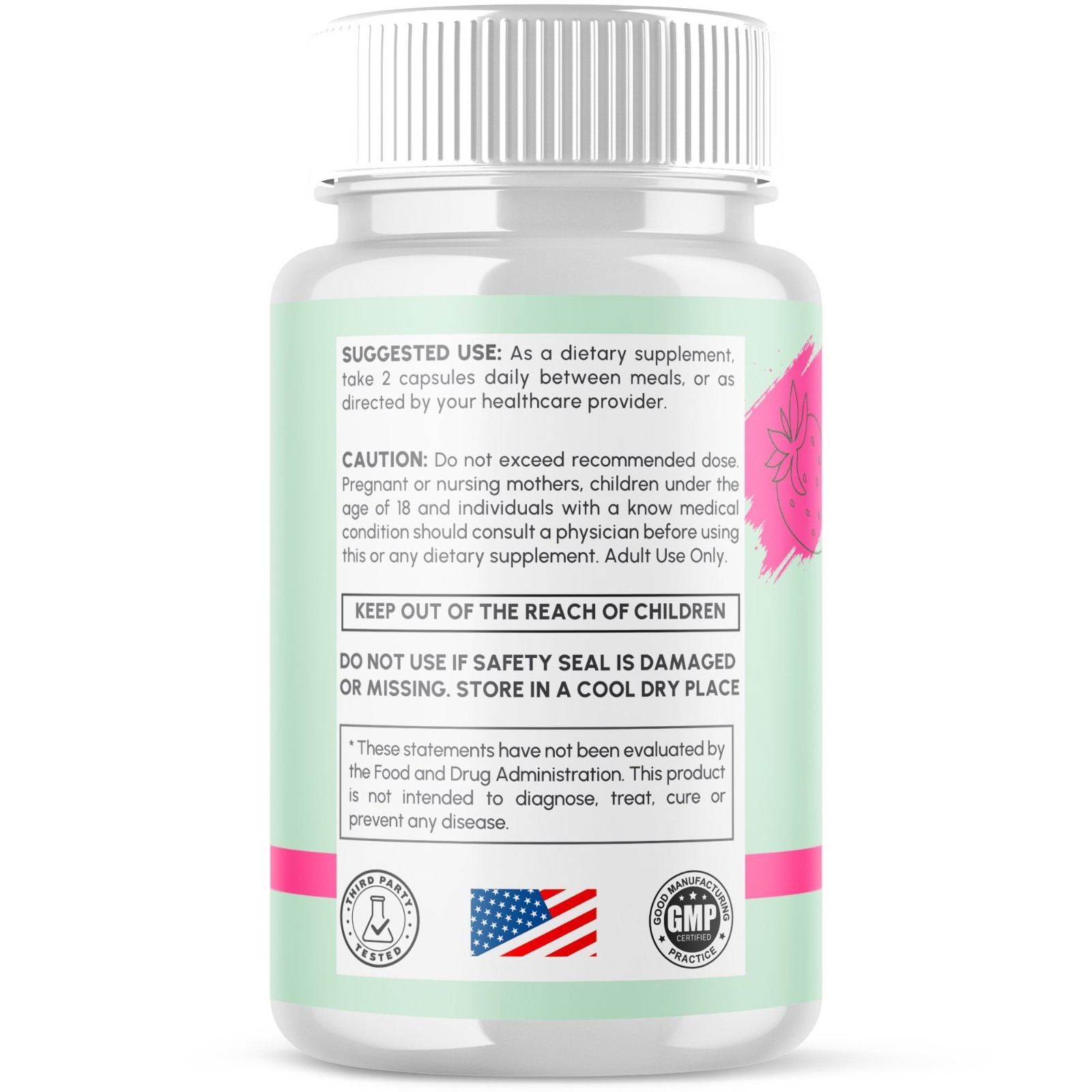 (1 Pack) Oral Defence Advanced Probiotic For Healthy Teeth & Gums 60 Capsules