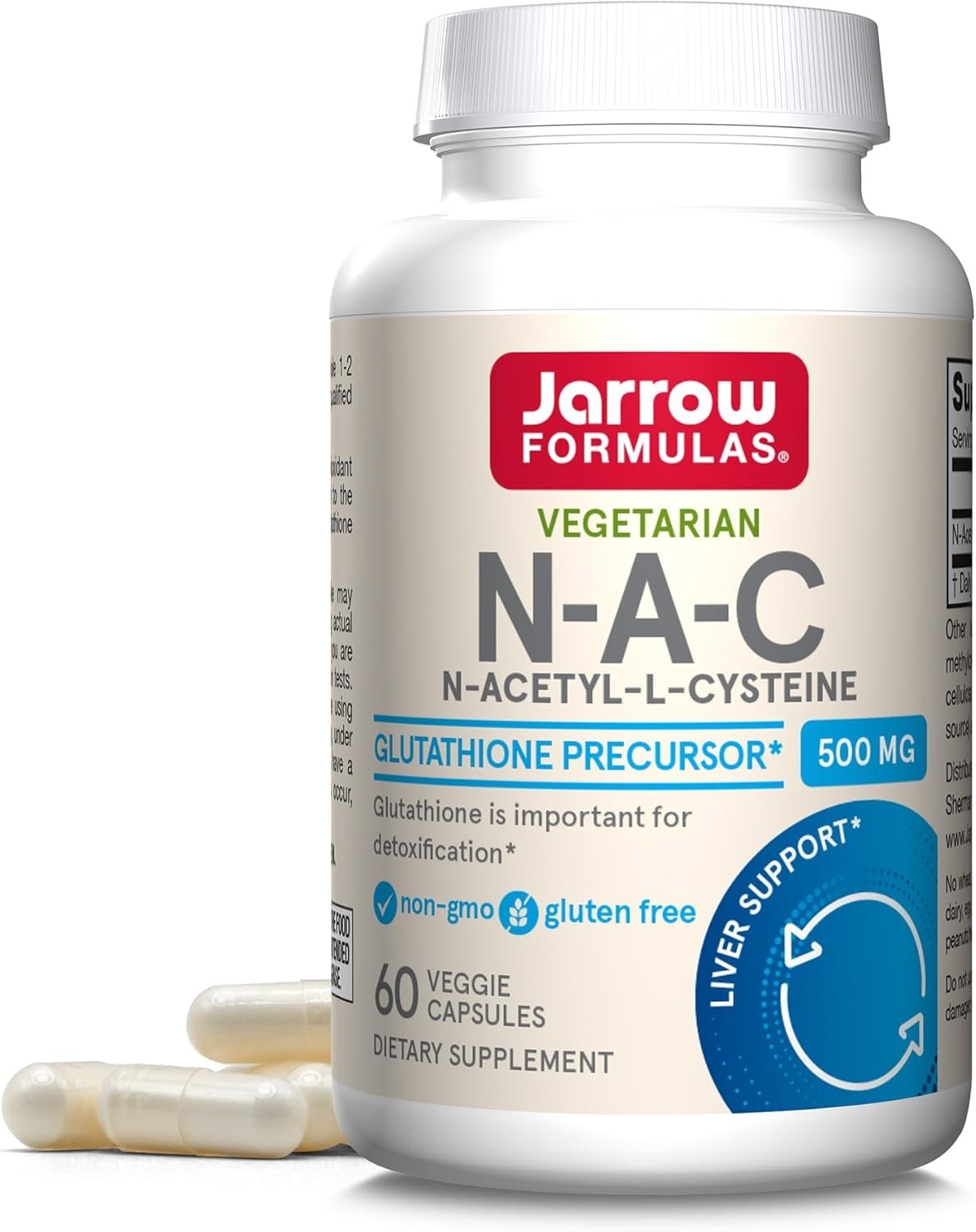 Antioxidant Power: N-A-C 500 mg – 60 Vegetarian Capsules for Energy & Health
