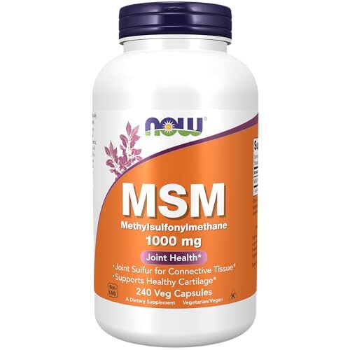 NOW FOODS MSM 1000 mg – 240 Veg Capsules