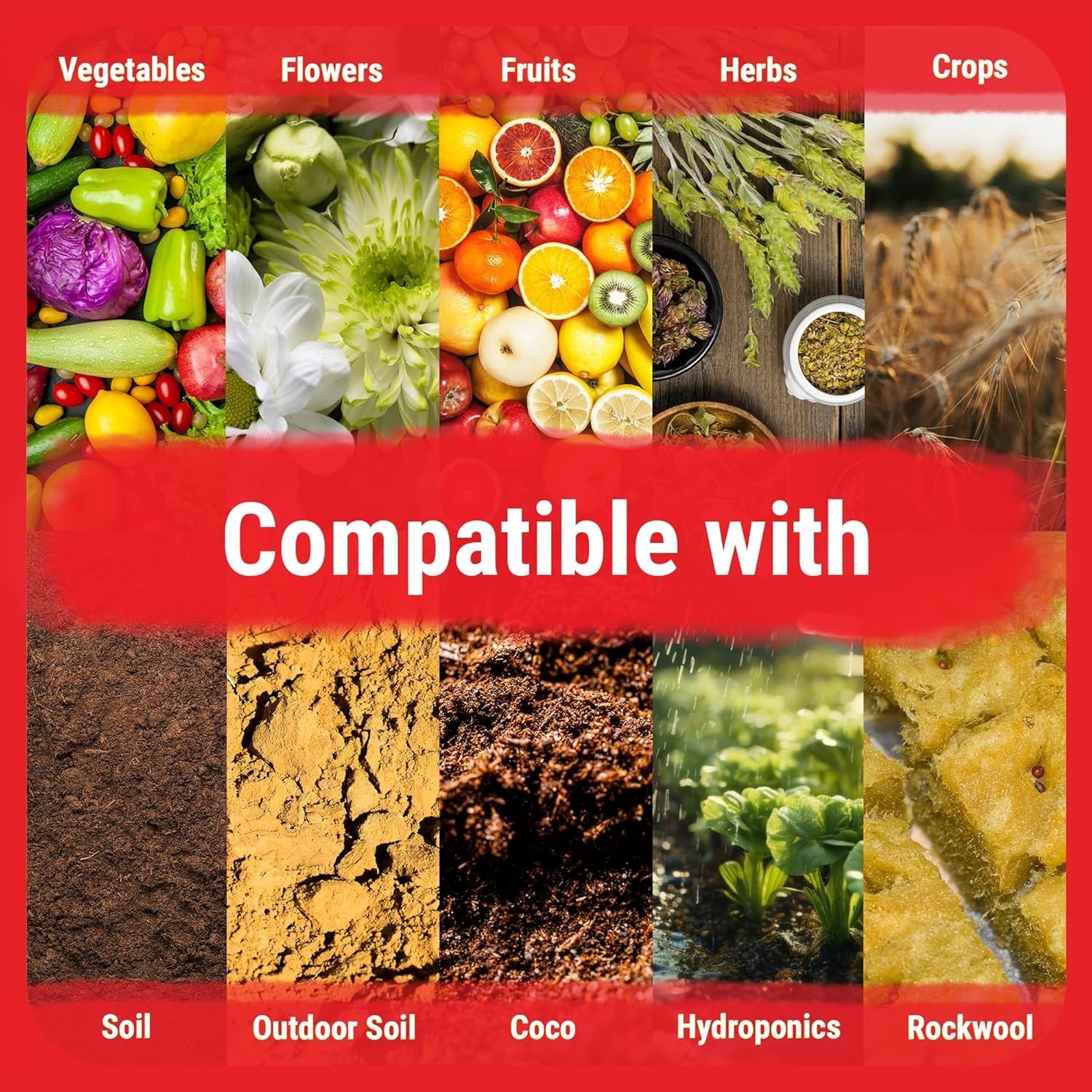 Cronk Nutrients 3-Part Kit: Micro, Grow & Bloom Base Fertilizers, 3 x 1L | Optim