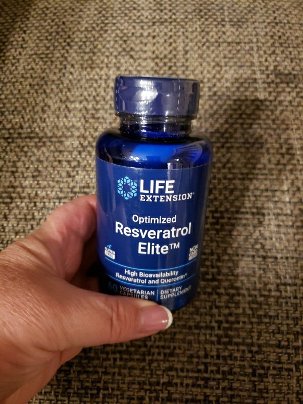 Life Extension Resveratrol Elite 60 Vegetarian Capsules EX 10/27
